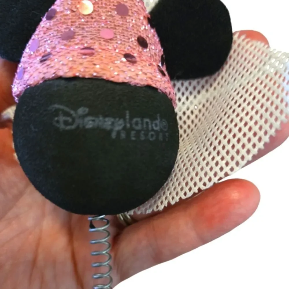 EC DISNEY PARKS VINTAGE MINNIE BOBBLE HEADBAND OSFM